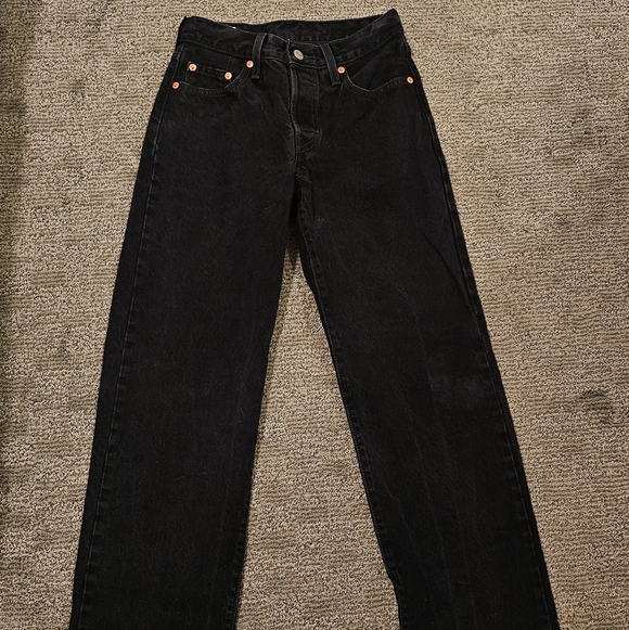 Levi's Denim - Levis 501s Black